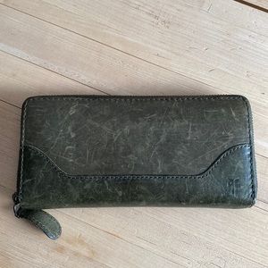 Frye Zip Closure Wallet